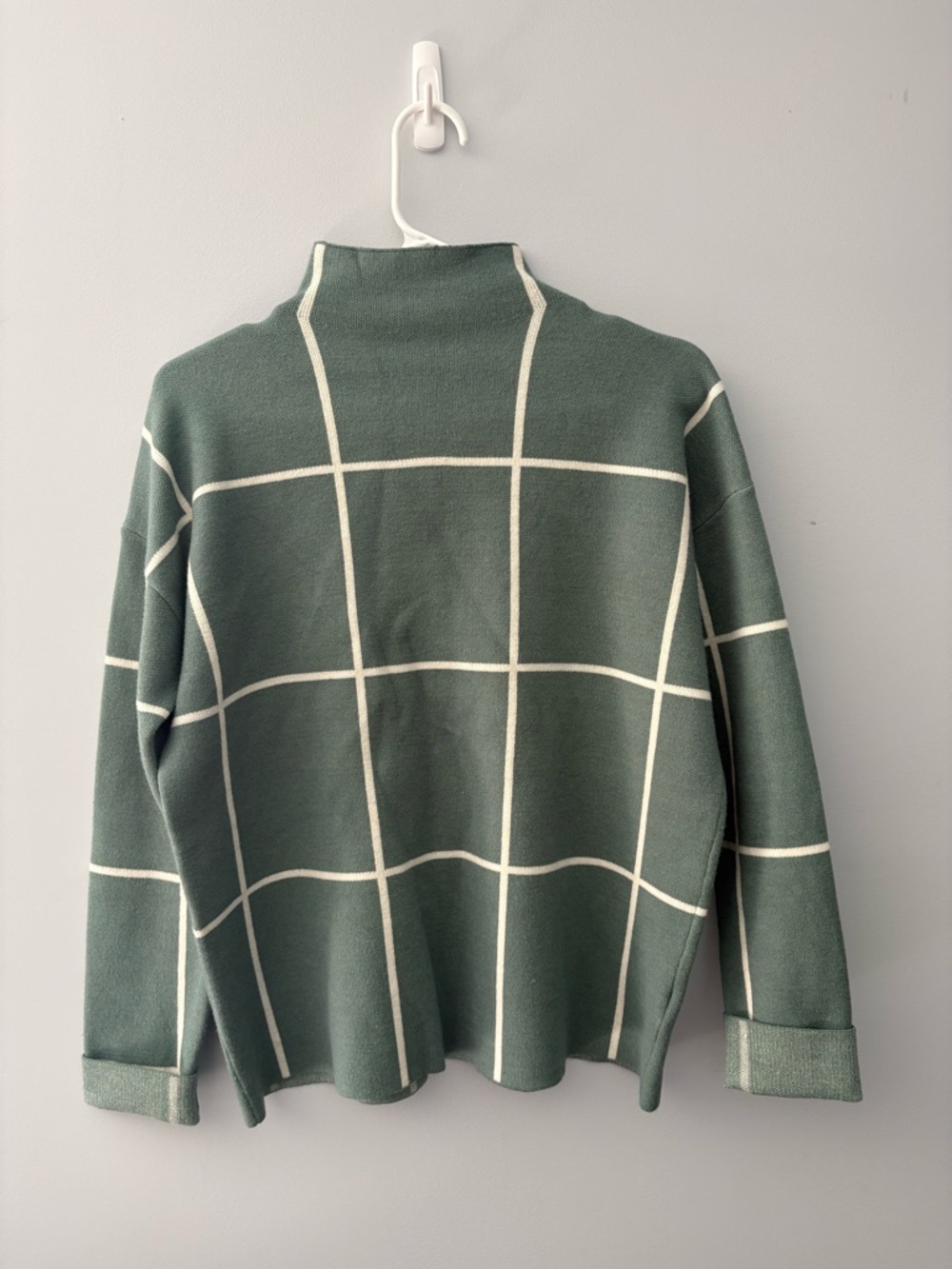 Cynthia Rowley Sage Green Knit Sweater